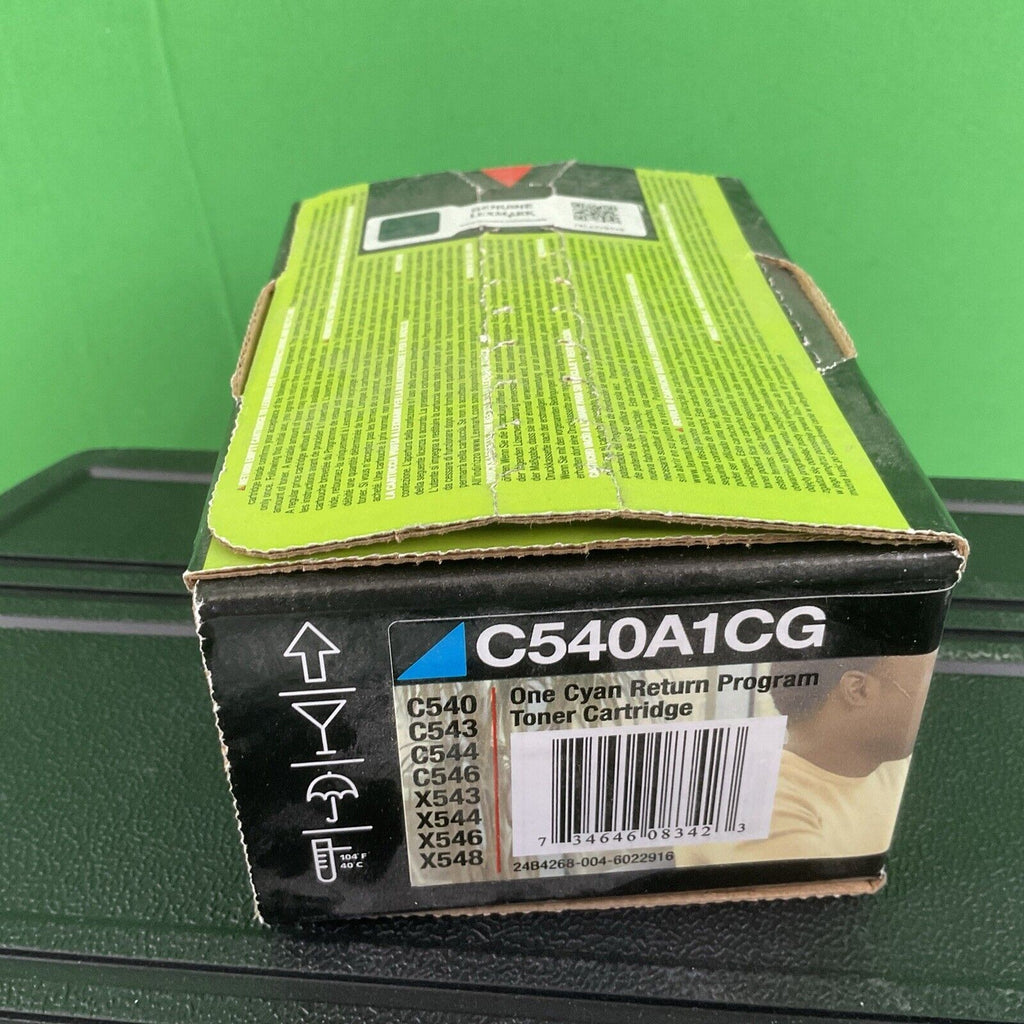 Lexmark C540A1CG Cyan C540DW C540N C543DN C544DN C544N C546DTN X543DN X544DN X54