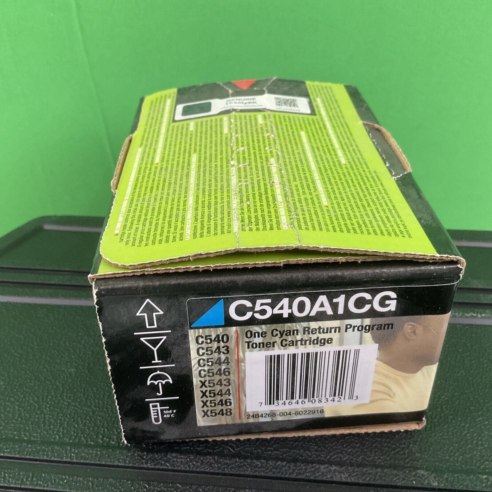 Lexmark C540A1CG Cyan C540DW C540N C543DN C544DN C544N C546DTN X543DN X544DN X54