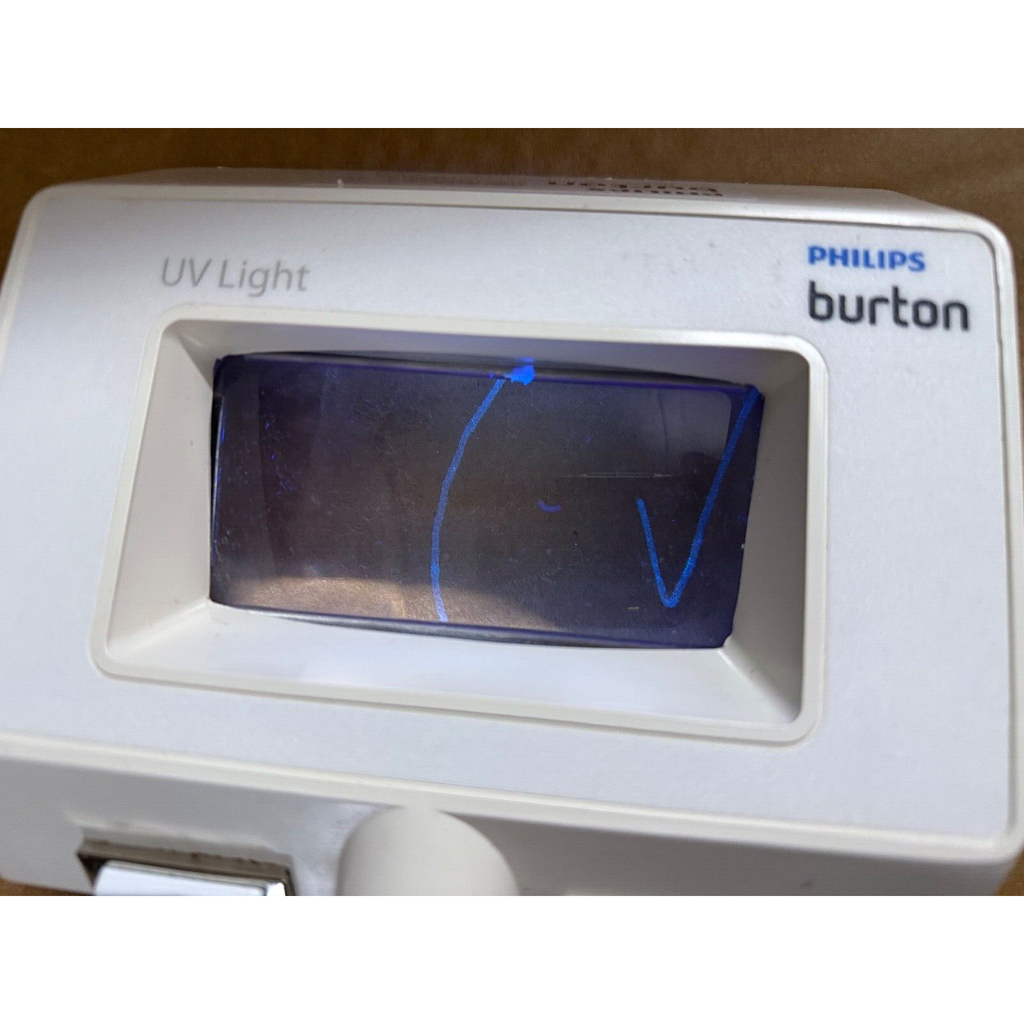 Philips Burton UV502 Handheld Examination Light with Light Bulb. TESTED