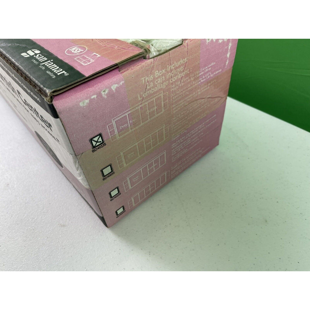 San Jamar BD4023S The Dome Garnish Center - 5 Trays - Parties Bar. BRAND NEW