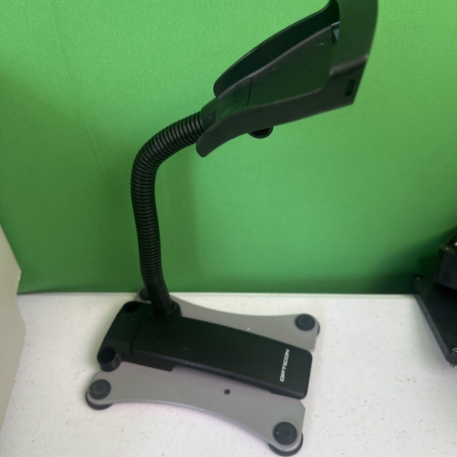 Opticon OPR-2001 Laser Barcode Scanner Stand. Excellent Condition