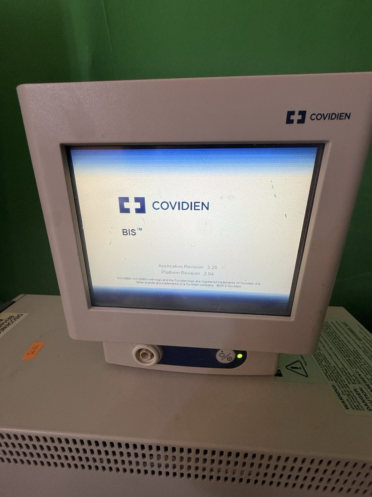 COVIDIEN VISTA BIS MONITOR
