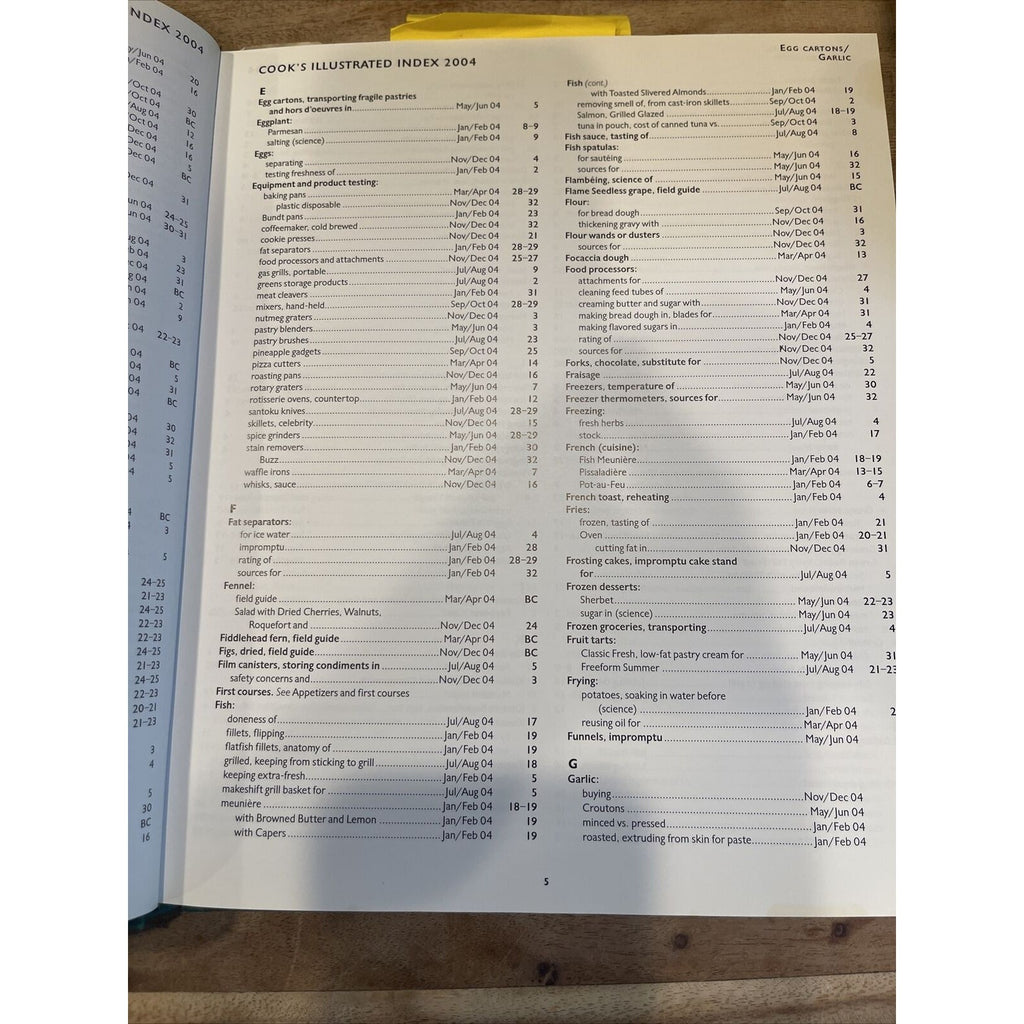 Cook's Annual 2004 by Cook's Illustrated Magazine Editors (Hardcover, Annual)