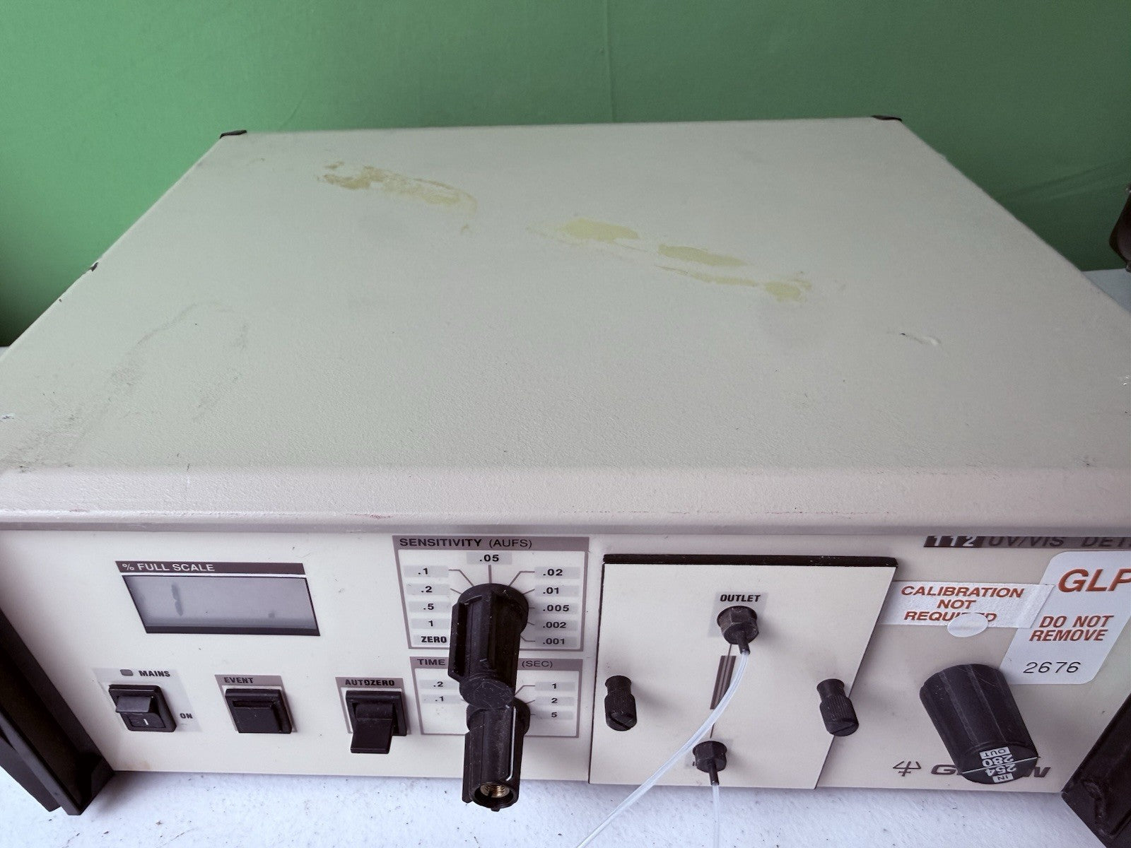Gilson UV/VIS Detector Ultraviolet Wavelength Model 112 used Laboratory Lab