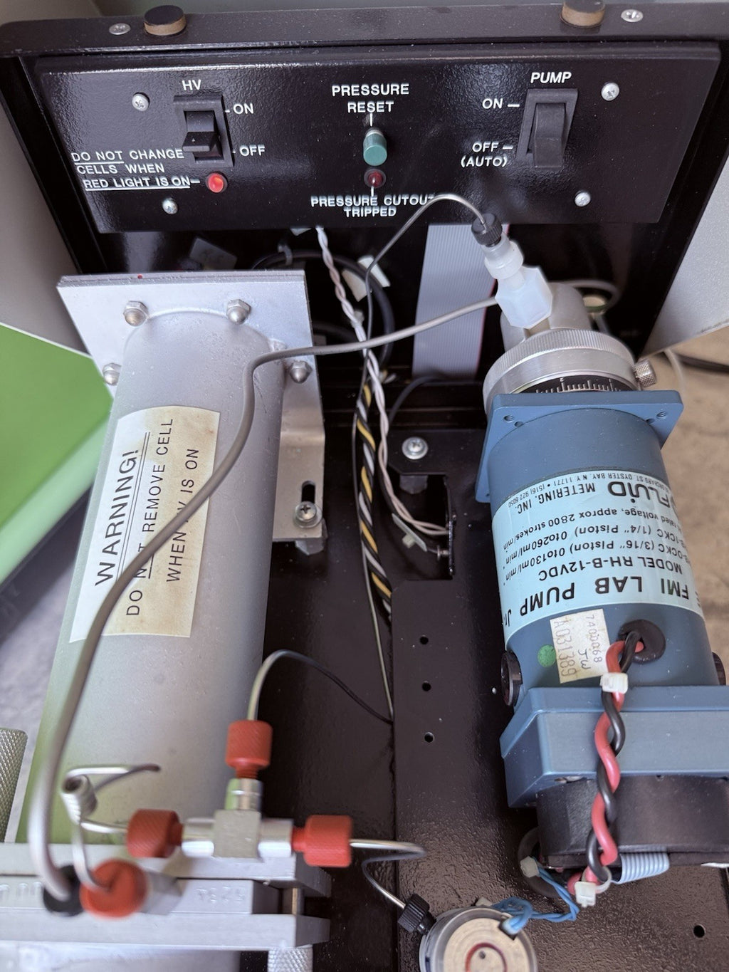 CANBERRA RADIOMATIC INTRUMENTS A-100 RADIOACTIVE FLOW DETECTOR FLO-ONE BETA