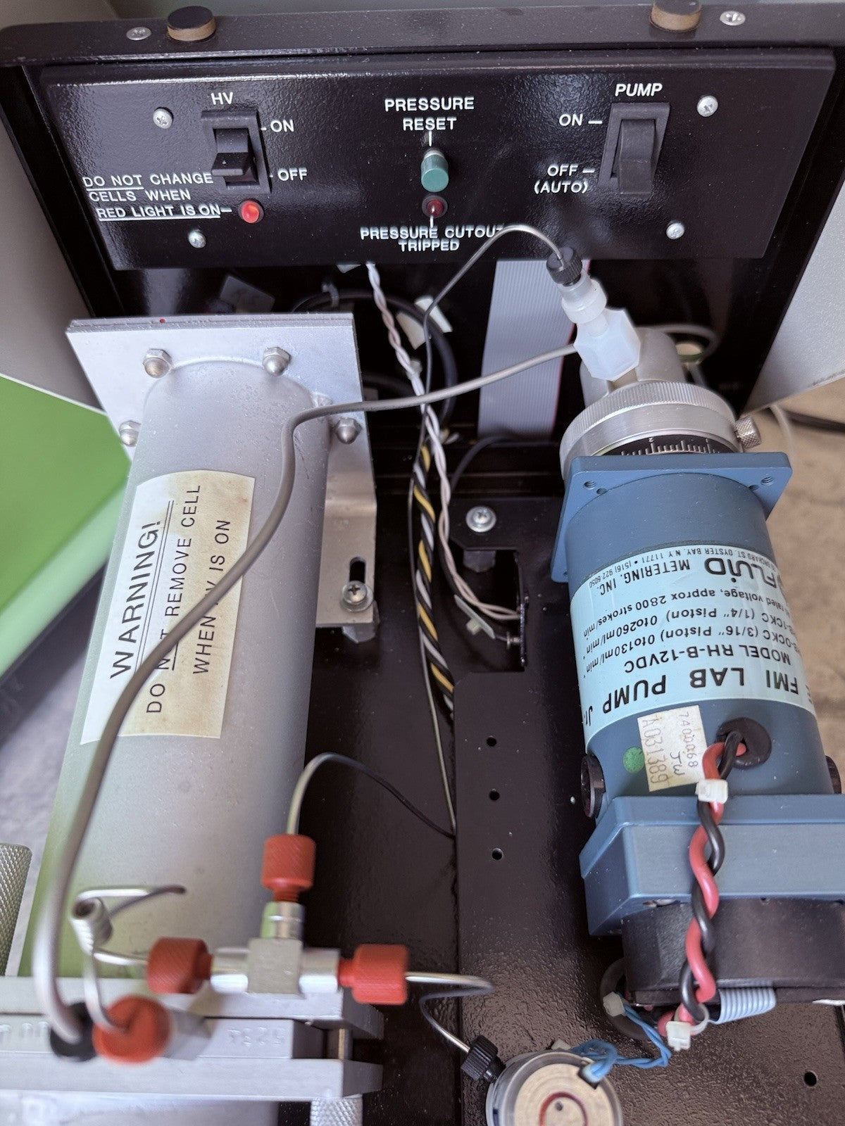 CANBERRA RADIOMATIC INTRUMENTS A-100 RADIOACTIVE FLOW DETECTOR FLO-ONE BETA