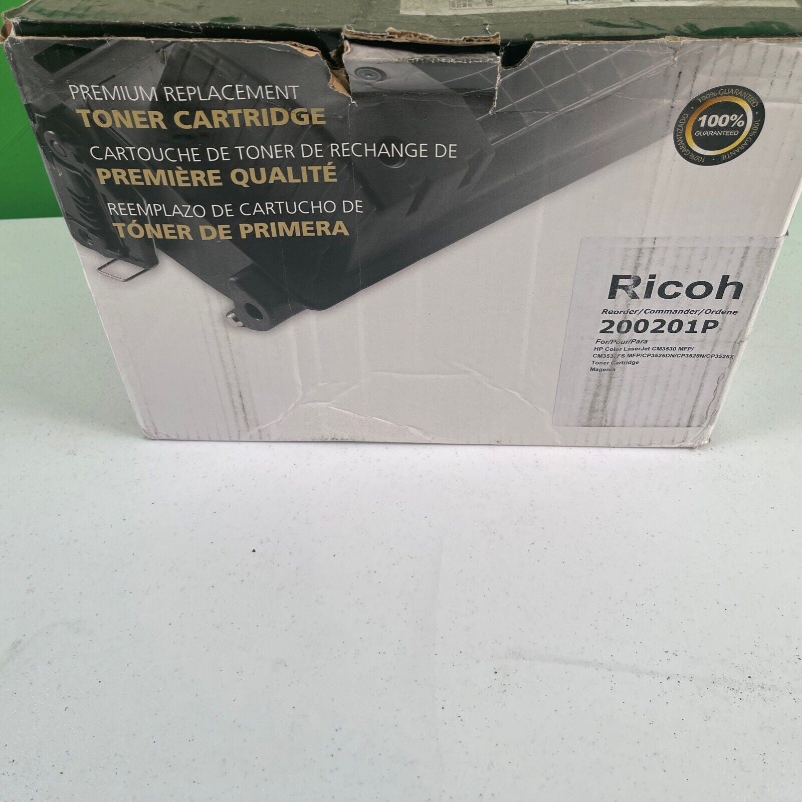 Ricoh 200201P Cyan Toner Cartridge. Item 1018
