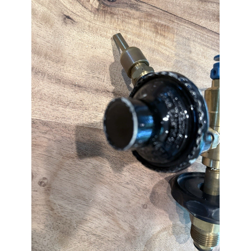 TRIPLE Mylar and Helium Latex Balloon Filler Valve Air Flow Inflator