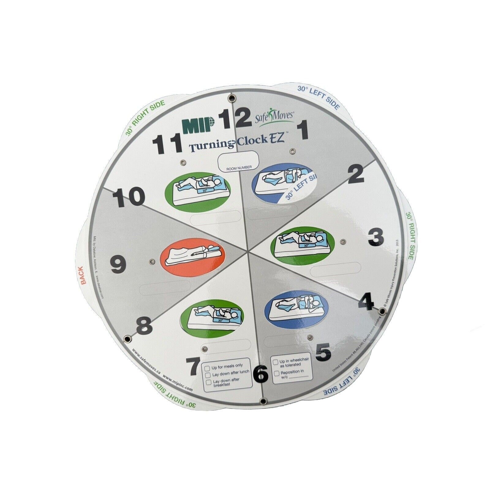 The Safe Moves Turning Clock EZ