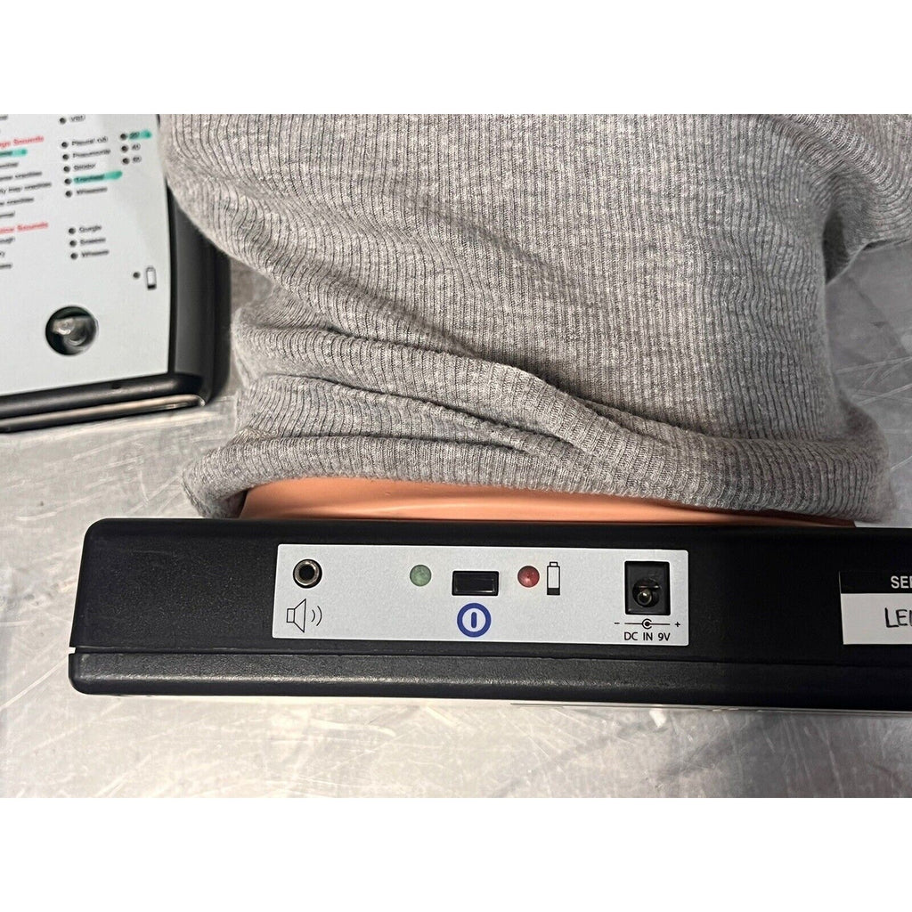 Simulaids Child Heart and Lungs Sounds Auscultation Trainer With Remote. TESTED