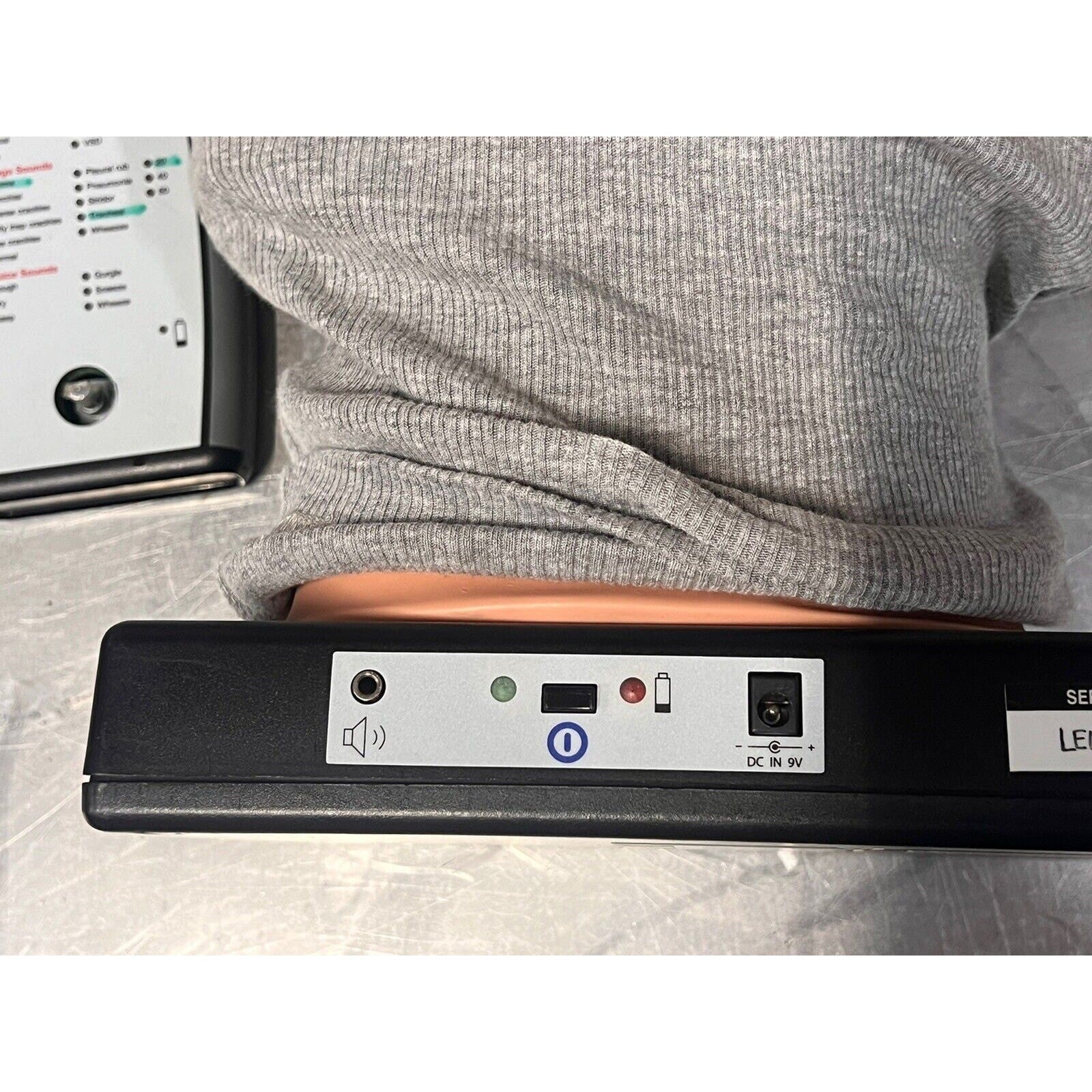 Simulaids Child Heart and Lungs Sounds Auscultation Trainer With Remote. TESTED