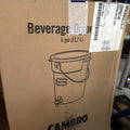 New Cambro DSPR6148 SIX-GALLON (22,7 L) BEVERAGE DISPENSER, White, 22 Quart