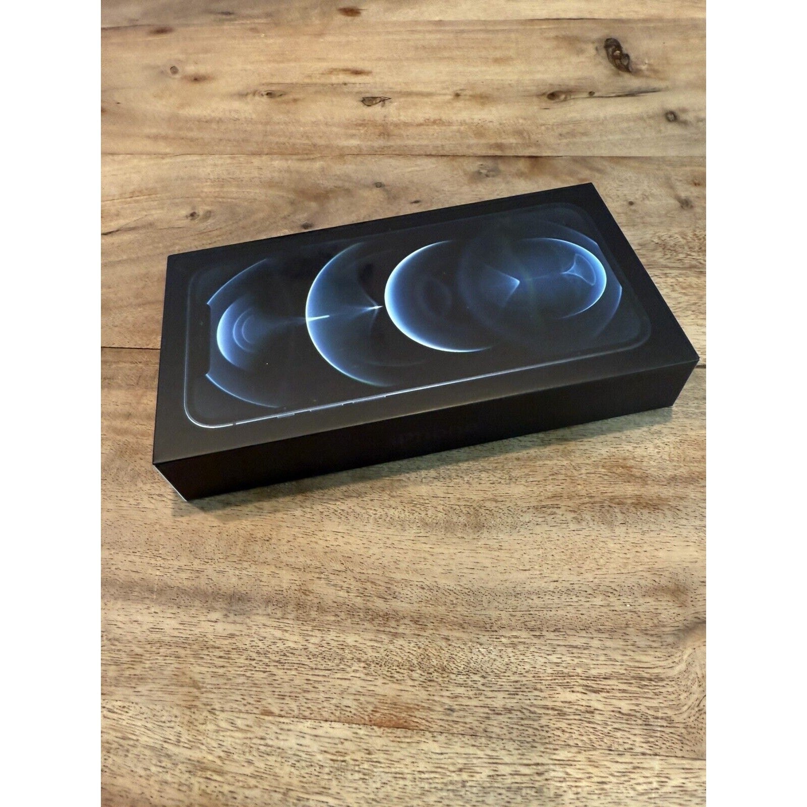 iPhone 12 Pro Max, Pacific Blue. EMPTY BOX ONLY