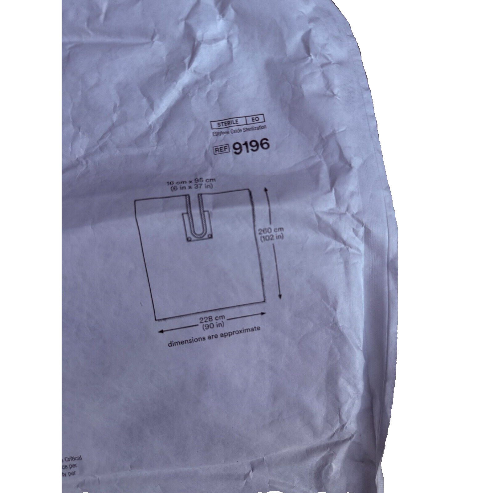 3M Steri-Drape Surgical Drape Shoulder Split Sheet w/Pouch 9196, Expired 10/2023