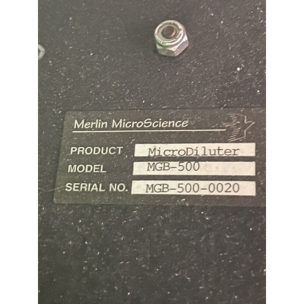 Merlin MicroScience MicroDiluter MGB-500