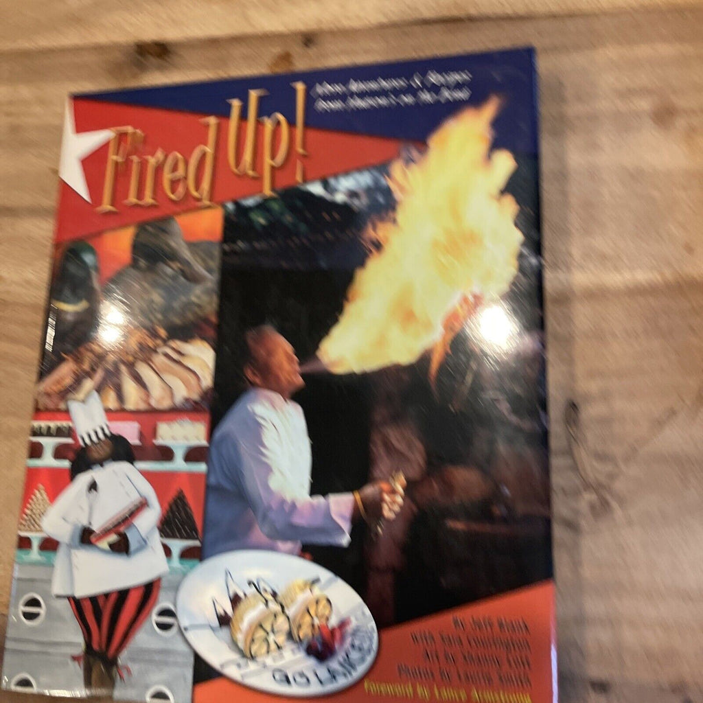 Fired Up! by Jeff Blank (2005, Hardcover), AUTOGRAPHED