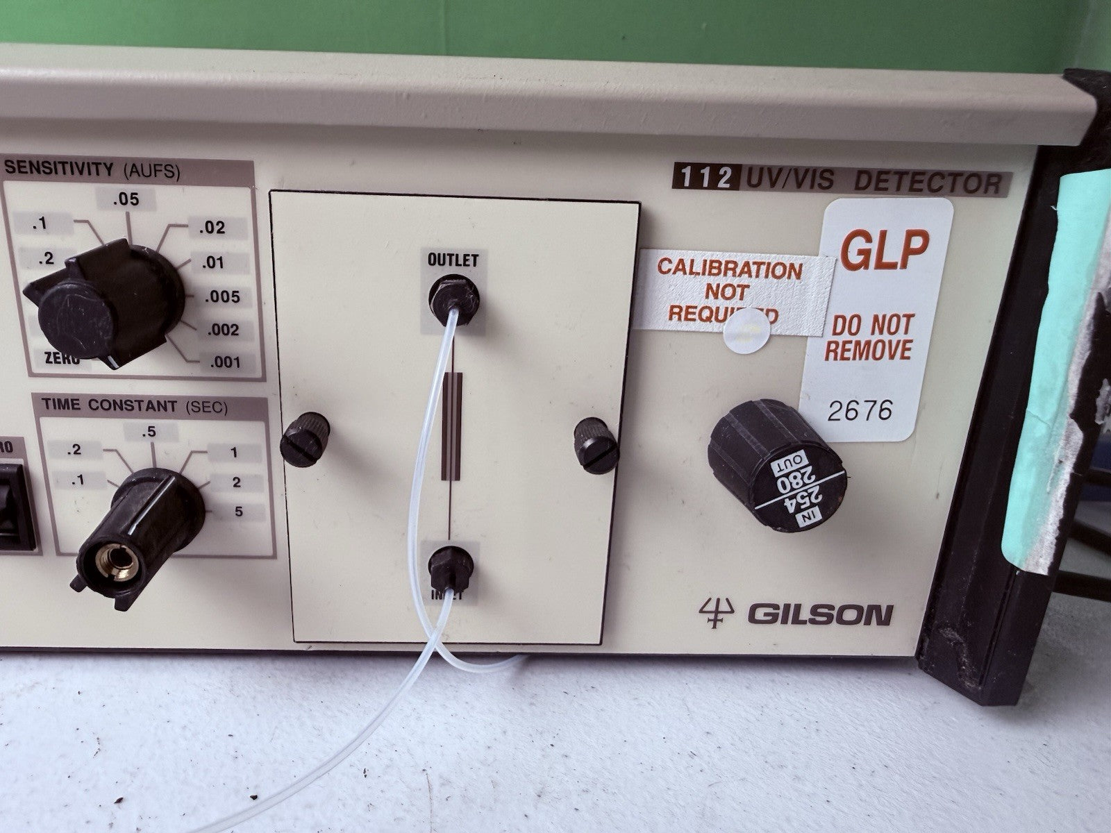 Gilson UV/VIS Detector Ultraviolet Wavelength Model 112 used Laboratory Lab