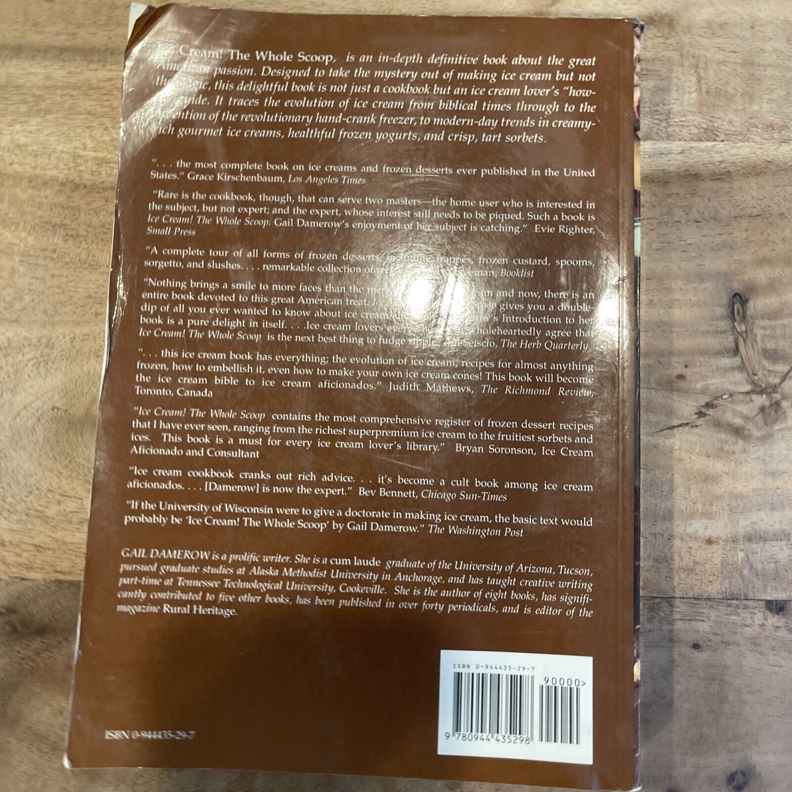 Ice Cream! The Whole Scoop by Gail Damerow (1995, Trade Paperback)