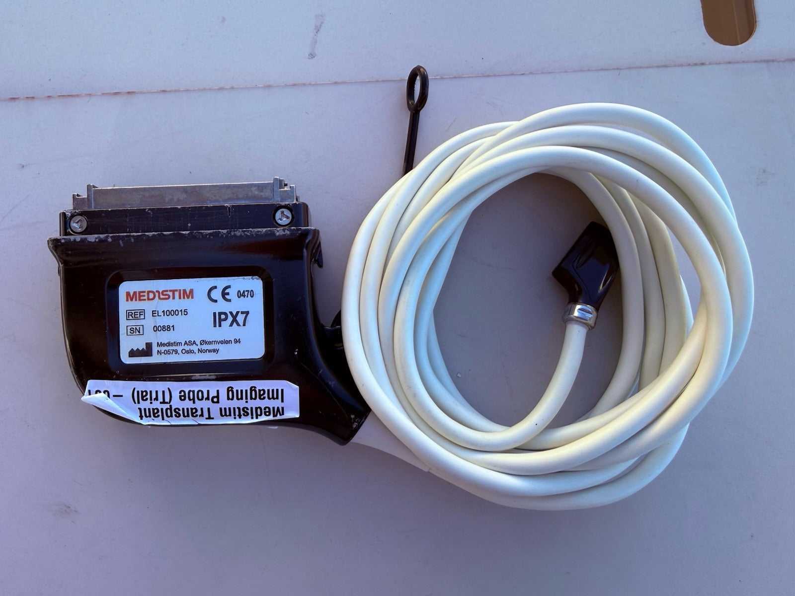 Medistim EL100015 High-Frequency Surgical Procedure Ultrasound Imaging Probe
