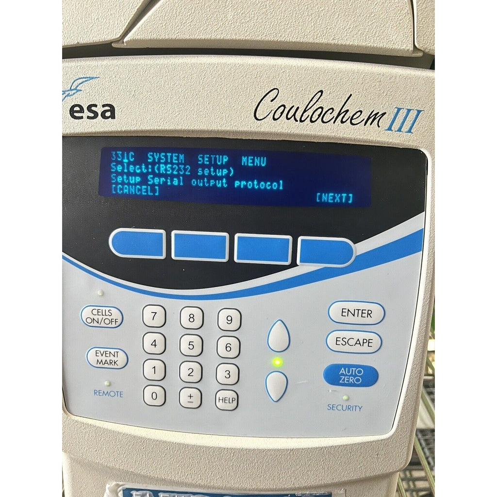 ESA COULOCHEM III ELECTRO CHEMICAL DETECTOR