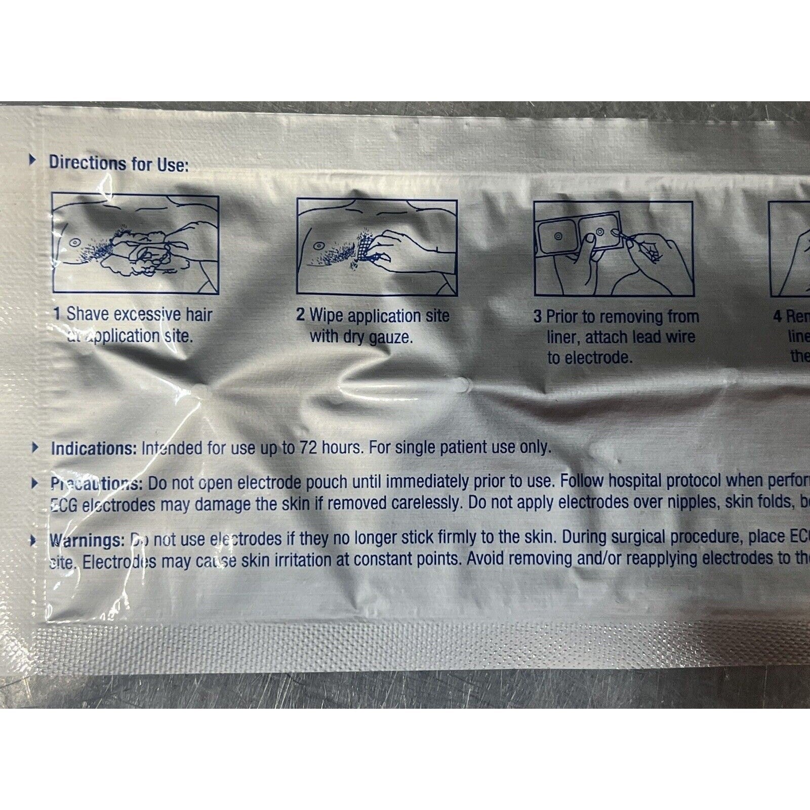 2 Packages Medline MEDGel ECG Electrode General Monitoring Foam MDSM611805R #G11