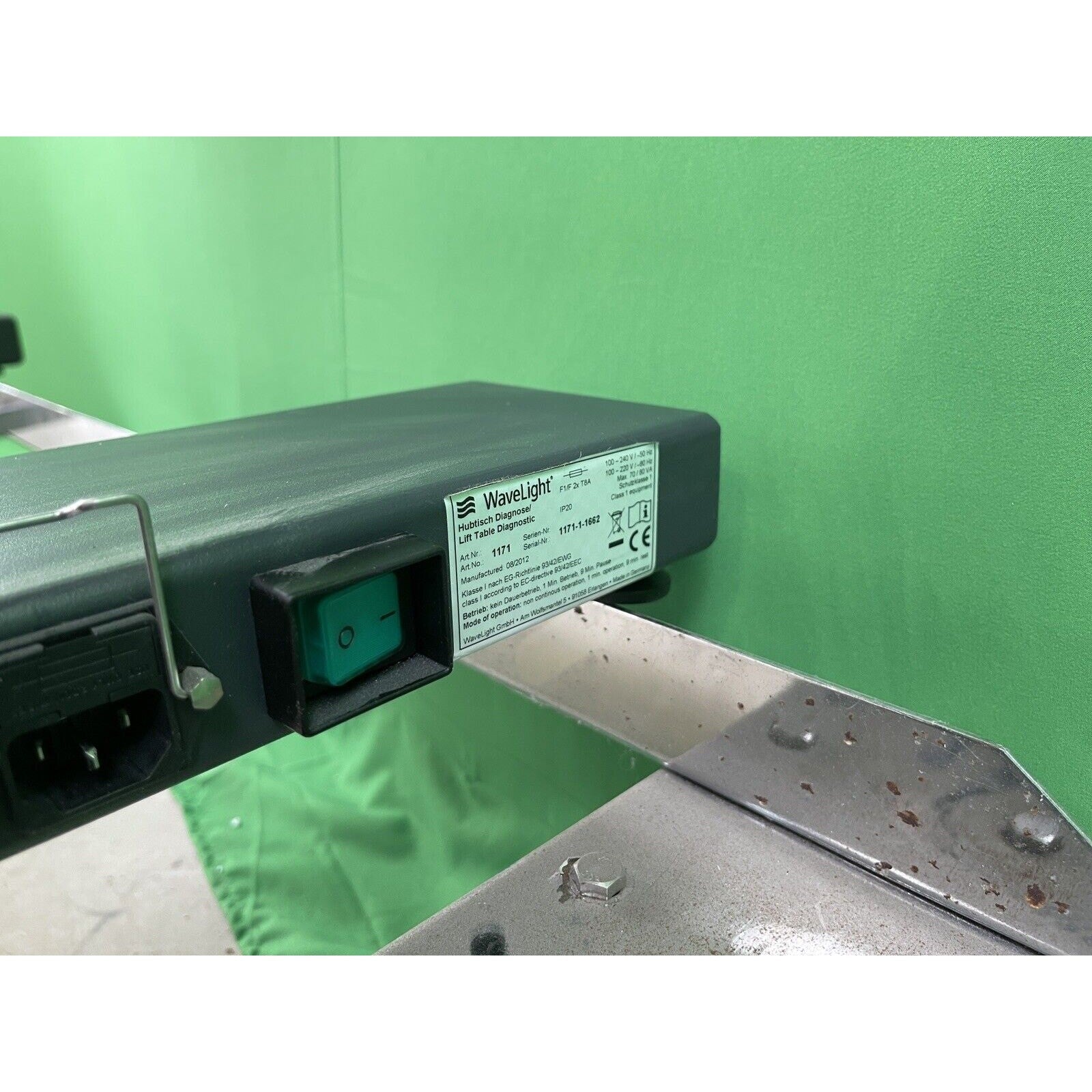 Alcon Allegretto Wavelight Wave Analyzer II, With Table