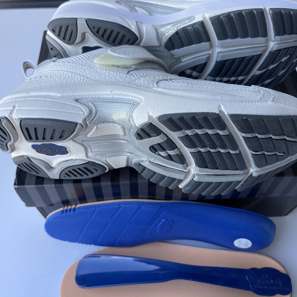 Dr. Comfort - 6840 - Size 8 W White -Therapeutic footwear, diabetic shoes. A123