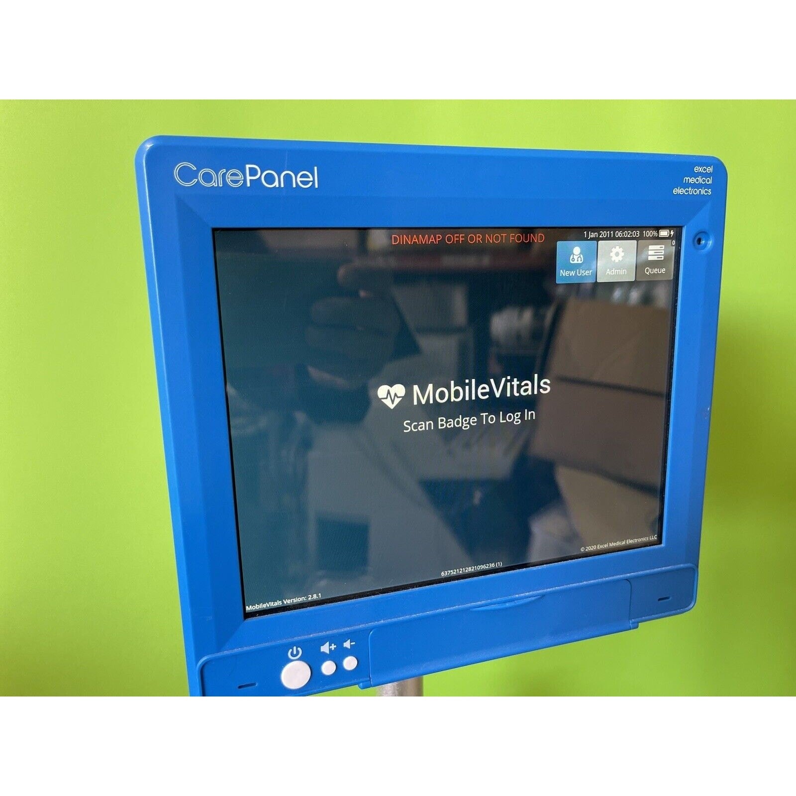 EME CarePanel Excel Medical Electronics BedComm Care Panel Patient Monitor