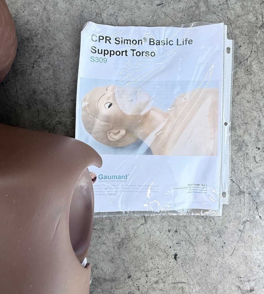 CPR Simon Basic Life Support Torso S309. Electronic.  Brown