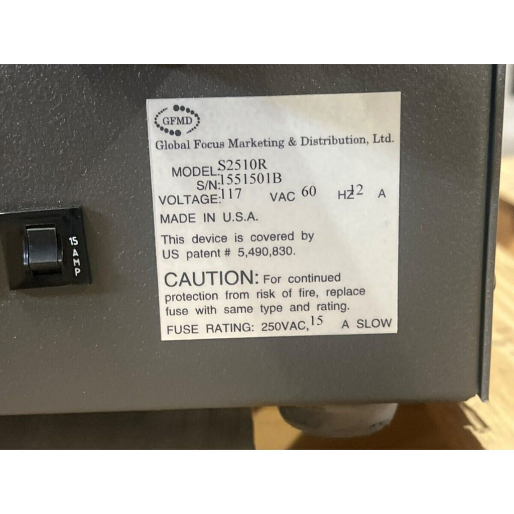 GFMD Silencer 2510R Tabletop Centrifuge