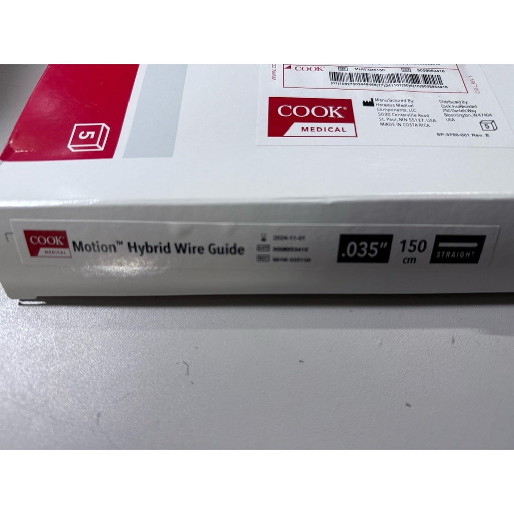 Manta Hybrid Wire GuideNitinol Wire with Hydrophilic Tip, MHW-035150 G44846