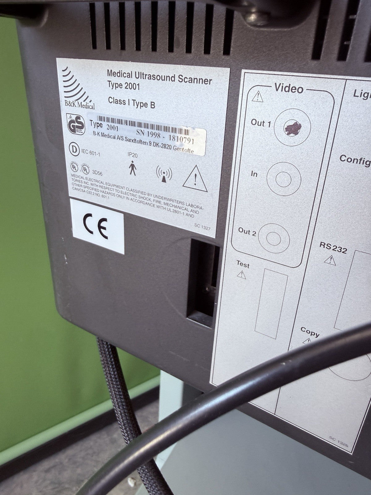 B&K Medical Leopard Ultrasound type 2001