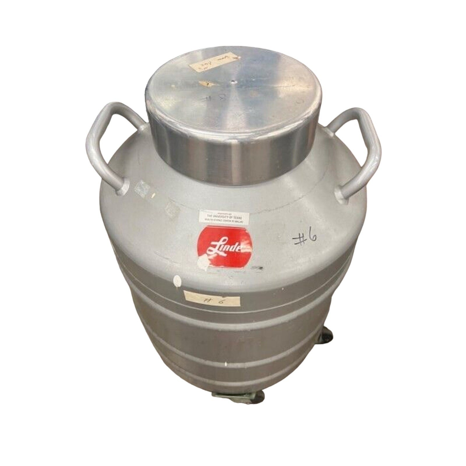 Linde LR-30 Units Liquid Nitrogen Storage, Comes With Base With Wheels