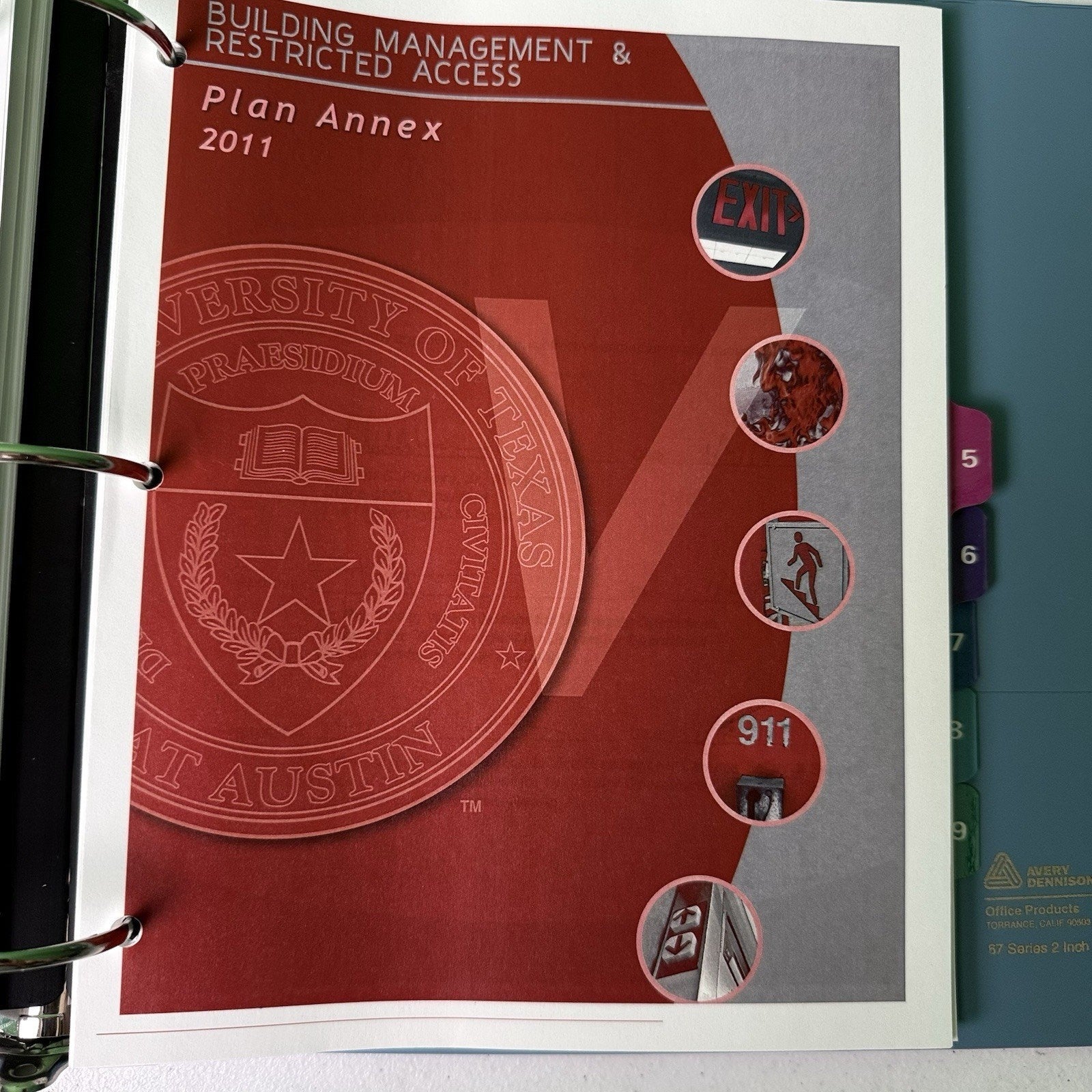 College Facilities Services Emergency Management Plan, Sample