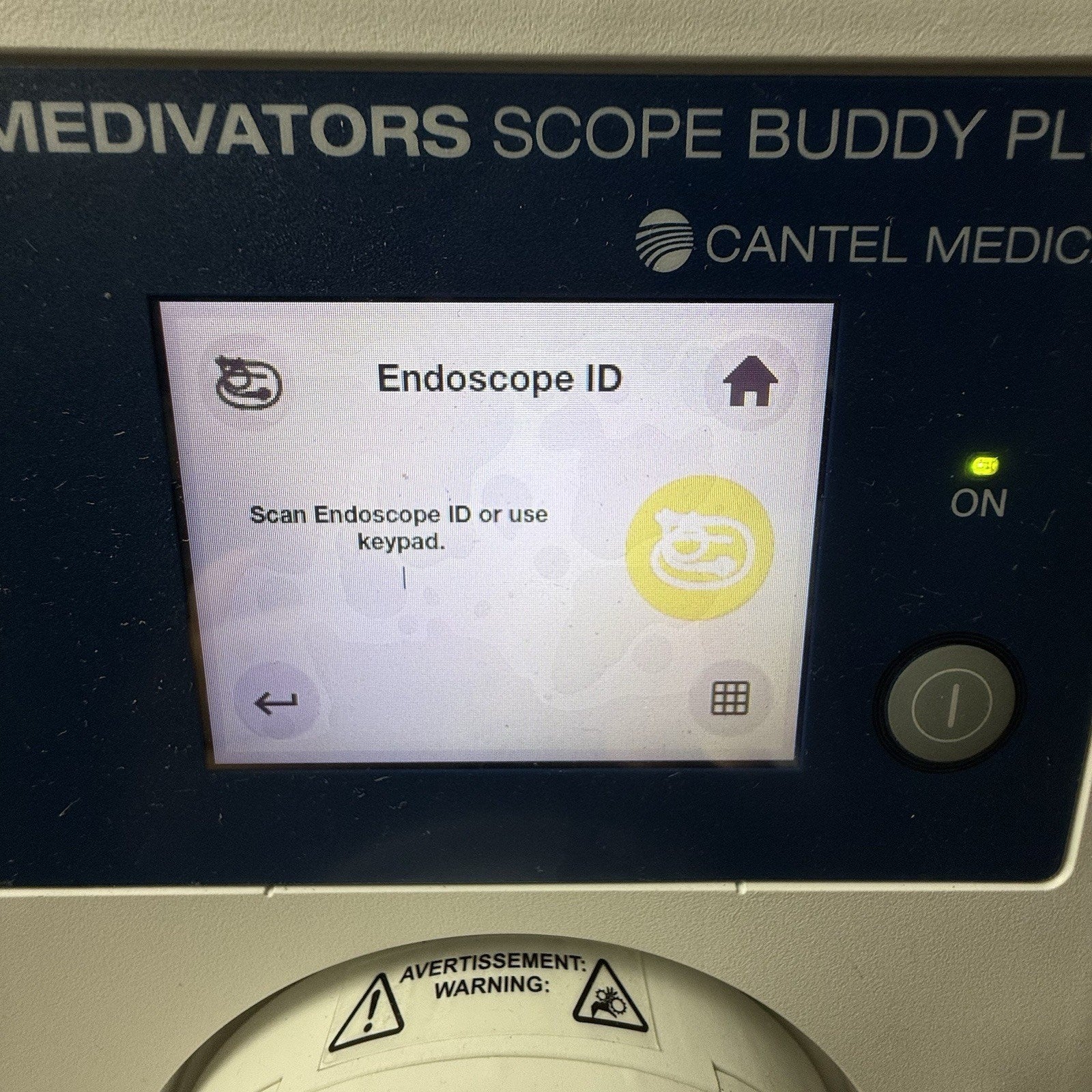 Medivators Scope Buddy Plus SBP-1000 Endoscope Flushing Aid w/ Power Supply
