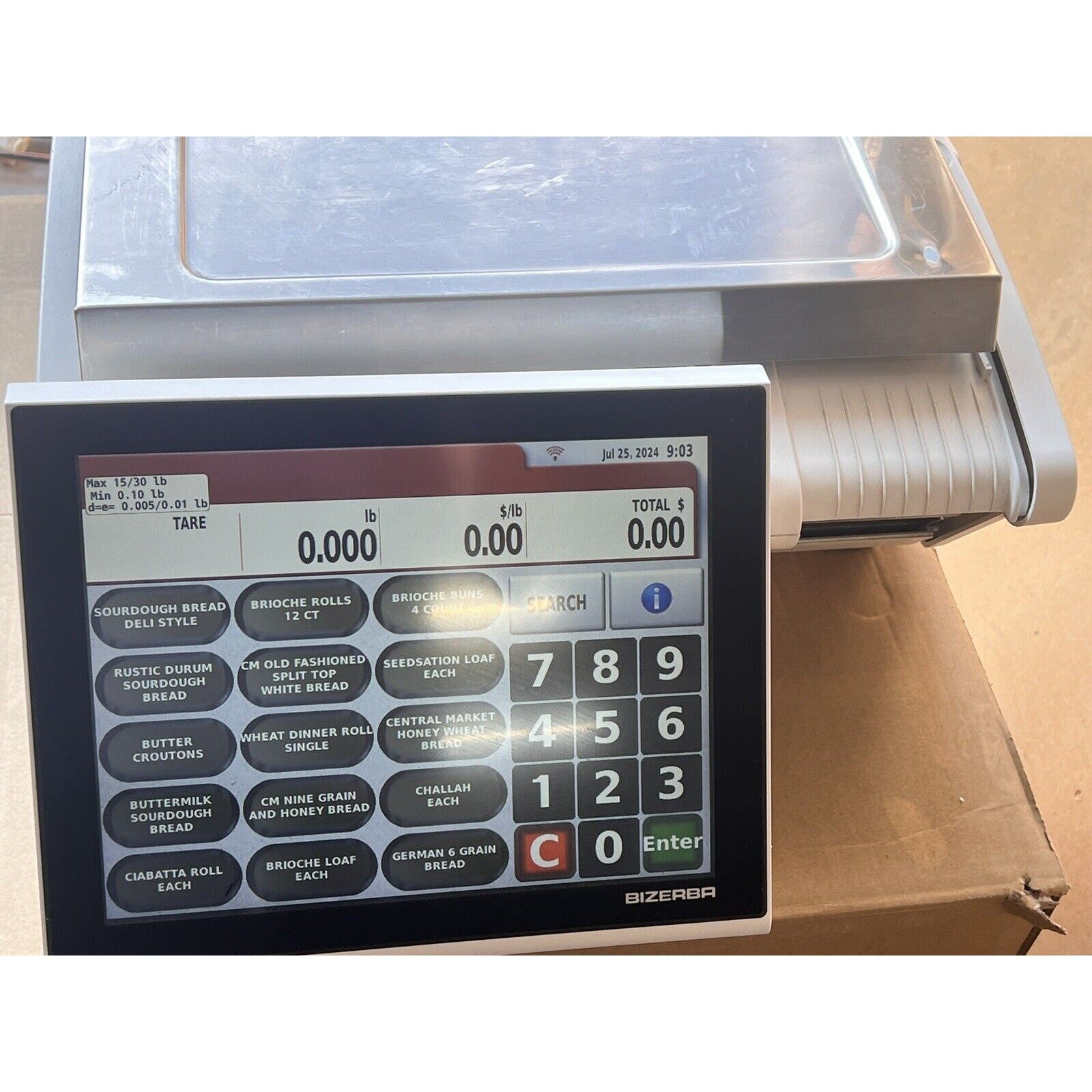 The Bizerba KH II 100 Counter Scale w/3-in-1 Printer. 11512797,WEBstaurant $5319