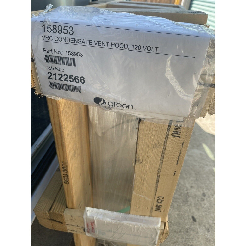 Groen CVH-6E Vent Hood for Combi Steamer, NEW