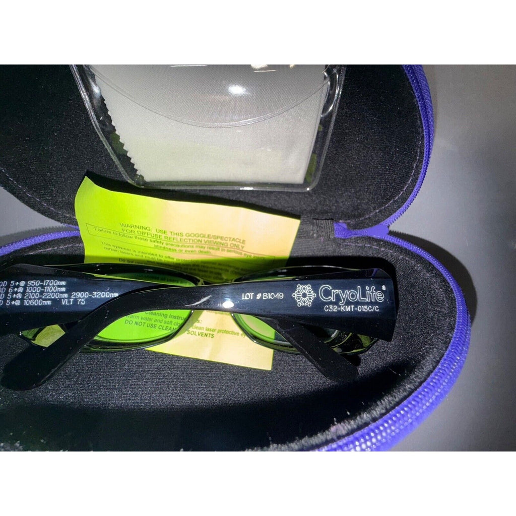 Cardiogenesis CryoLite Medical Laser Safety Glasses C32-KMT-015C/C