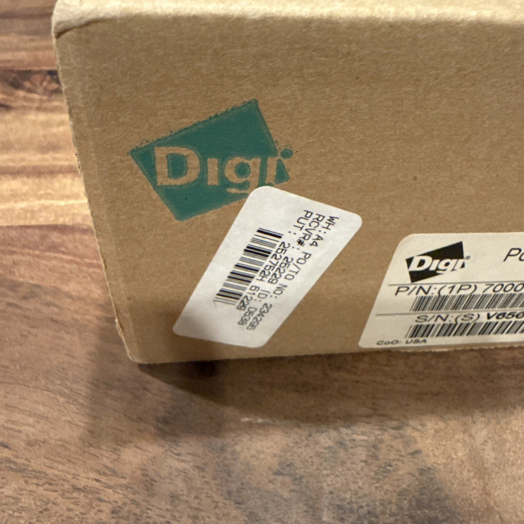 Digi PortServer  TS 1 MEI Serial Server, Cables Included | NEW IN BOX