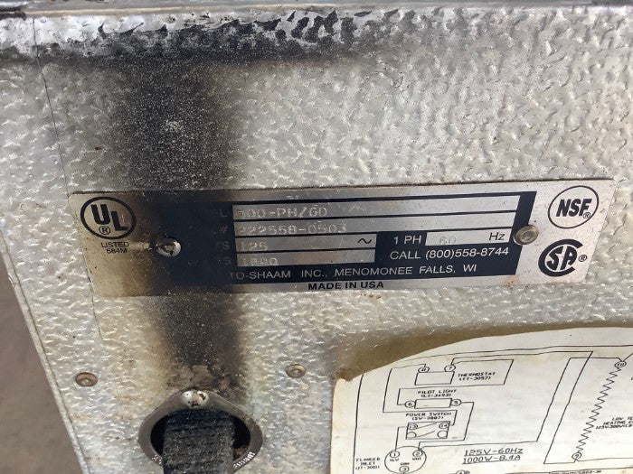 Alto-Shaam 500-PH/GD Hot Food Holding Cabinet - Tested