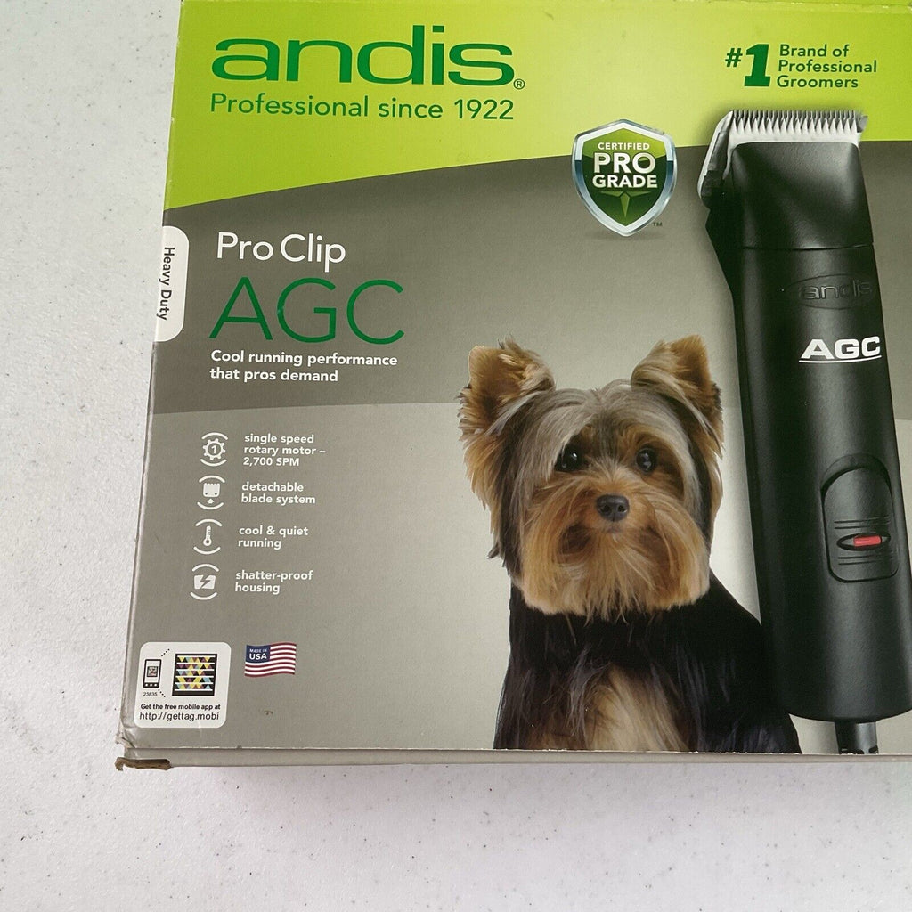 Andis ProClip AGC Clipper 23835. With attachments and bag . BRAND NEW