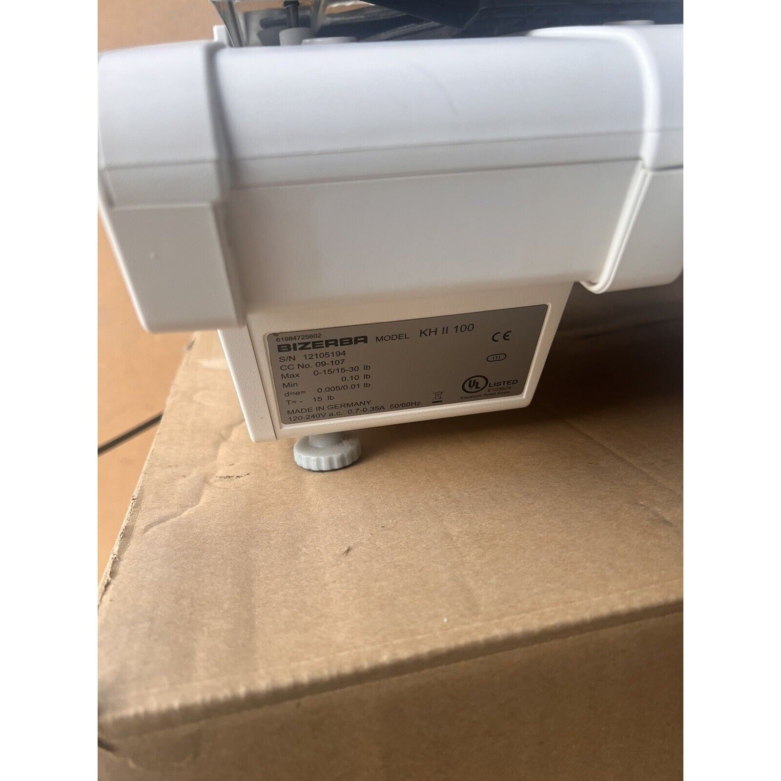 The Bizerba KH II 100 Counter Scale w/3-in-1 Printer. 12105194,WEBstaurant $5319