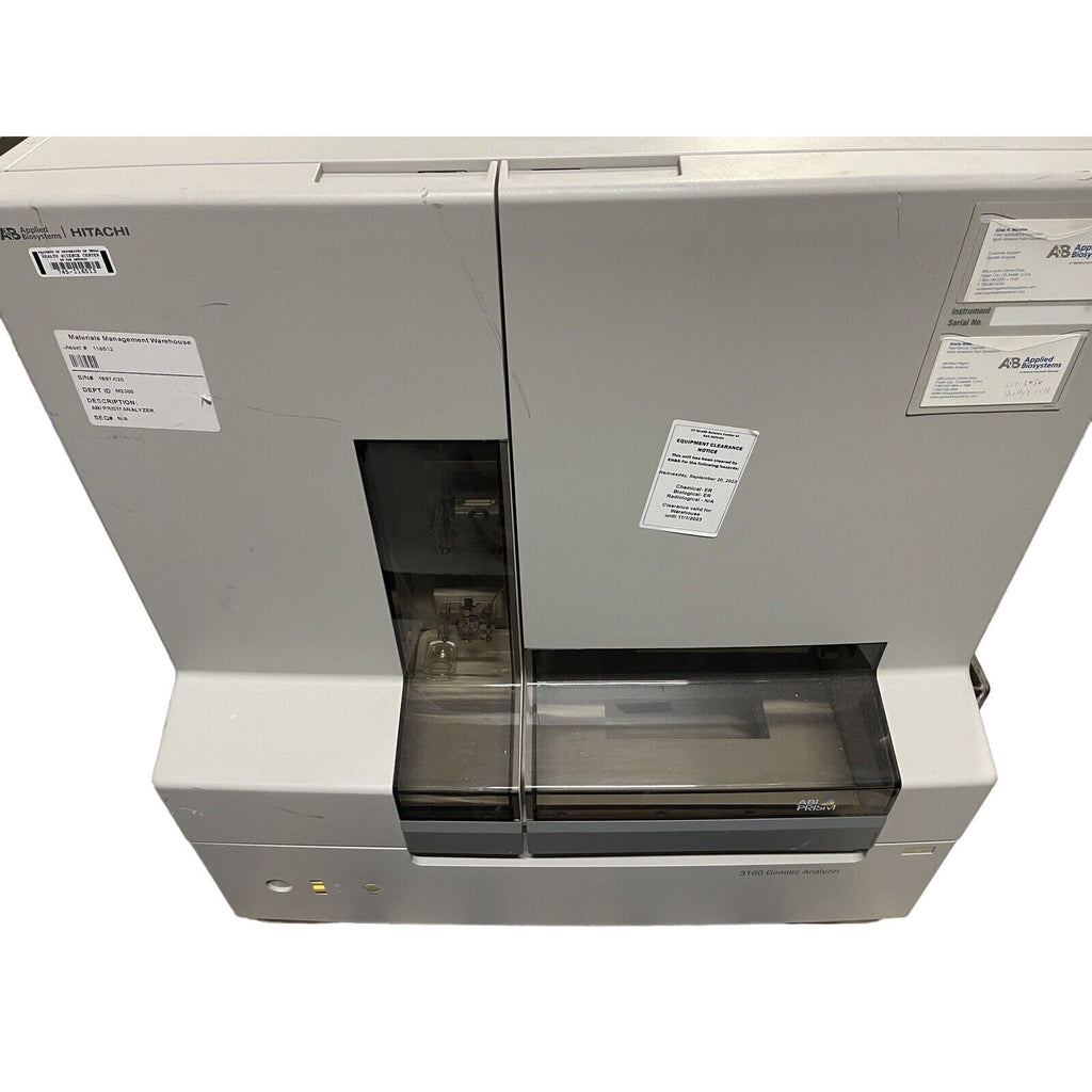 Hitachi 3100 Genetic Analyzer DNA Sequencer. Applied Biosystems.
