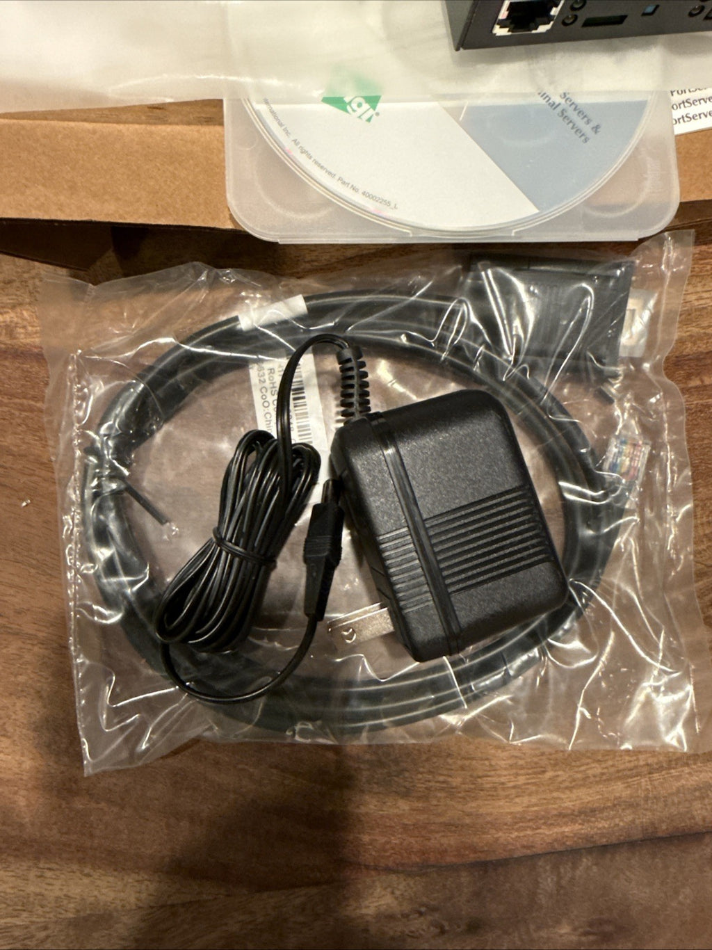 Digi PortServer  TS 1 MEI Serial Server, Cables Included | NEW