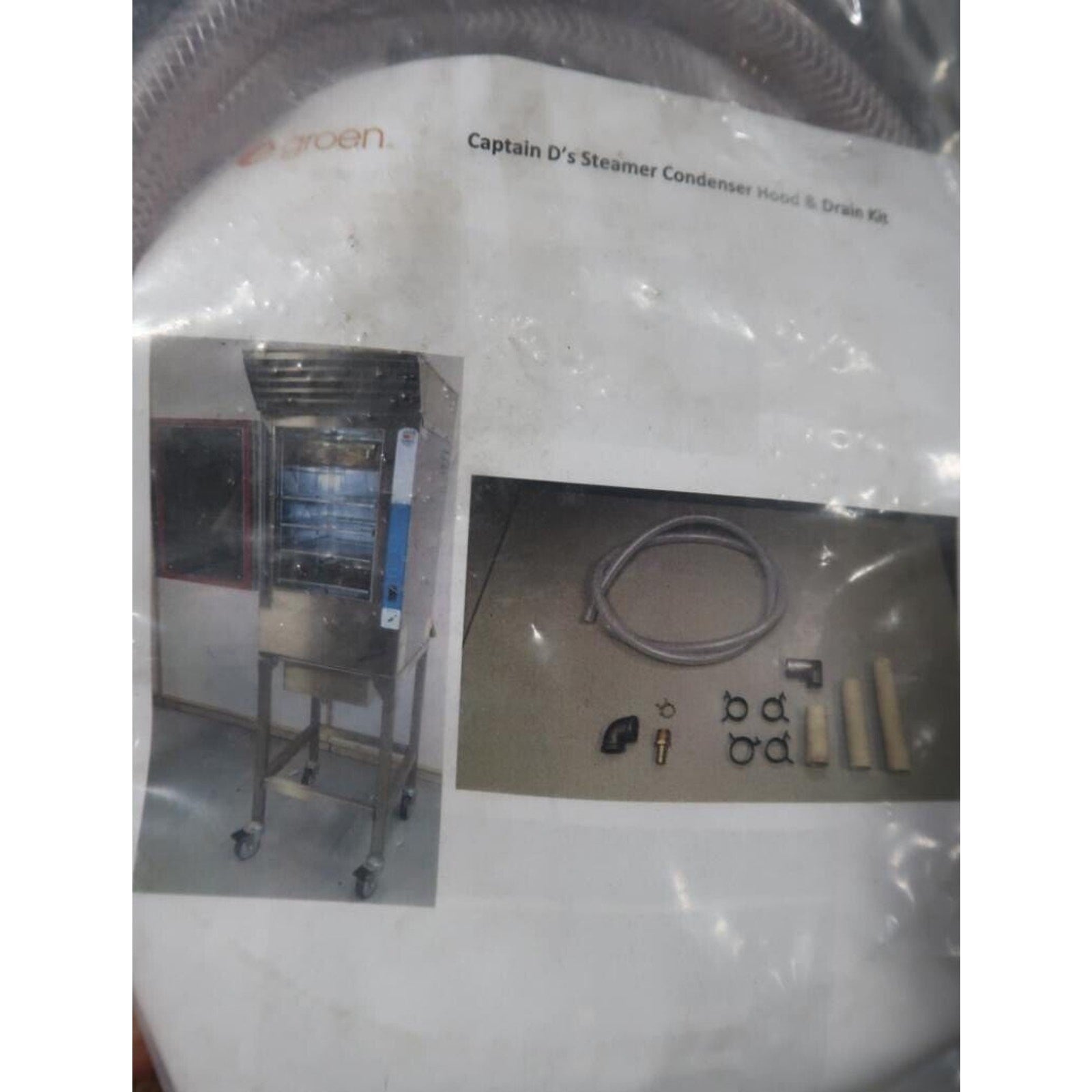Groen CVH-6E Vent Hood for Combi Steamer, NEW