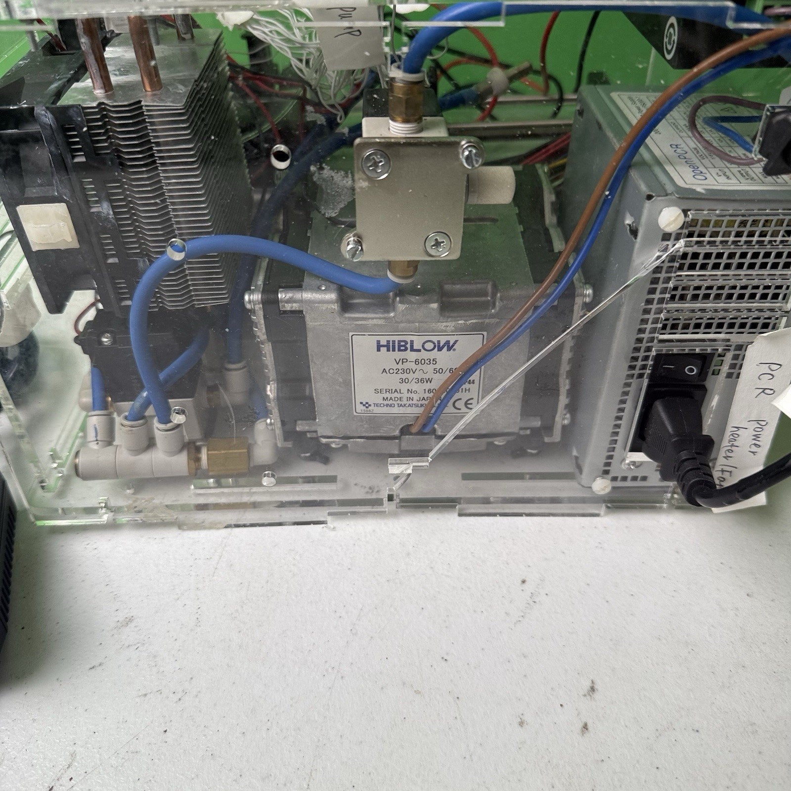 SyringePump Infusion/Withdrawal Syringe Pump With HIBLOW VP-6035 & Cool master