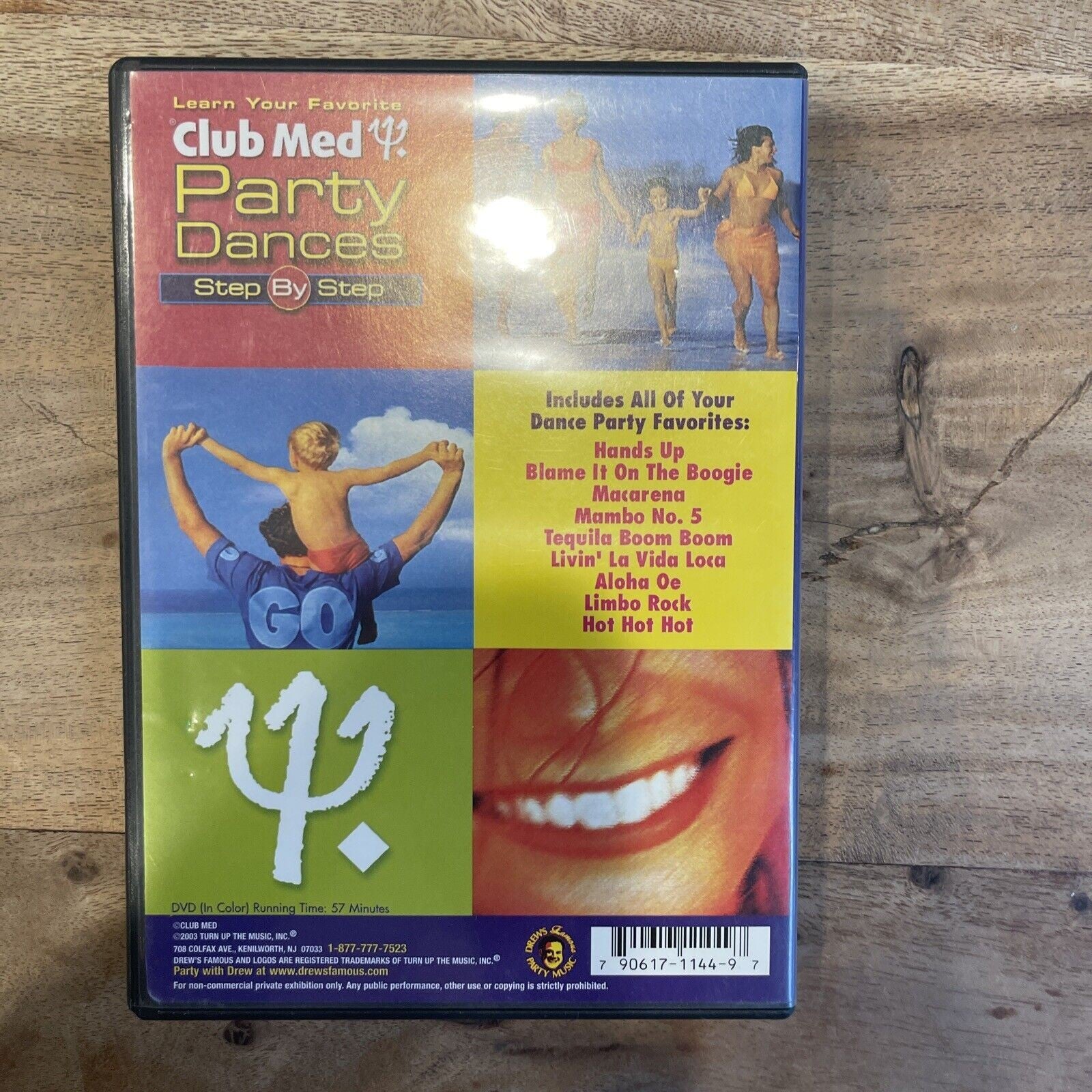 VARIOUS - Club Med Party Dances - DVD - Color Ntsc - GO
