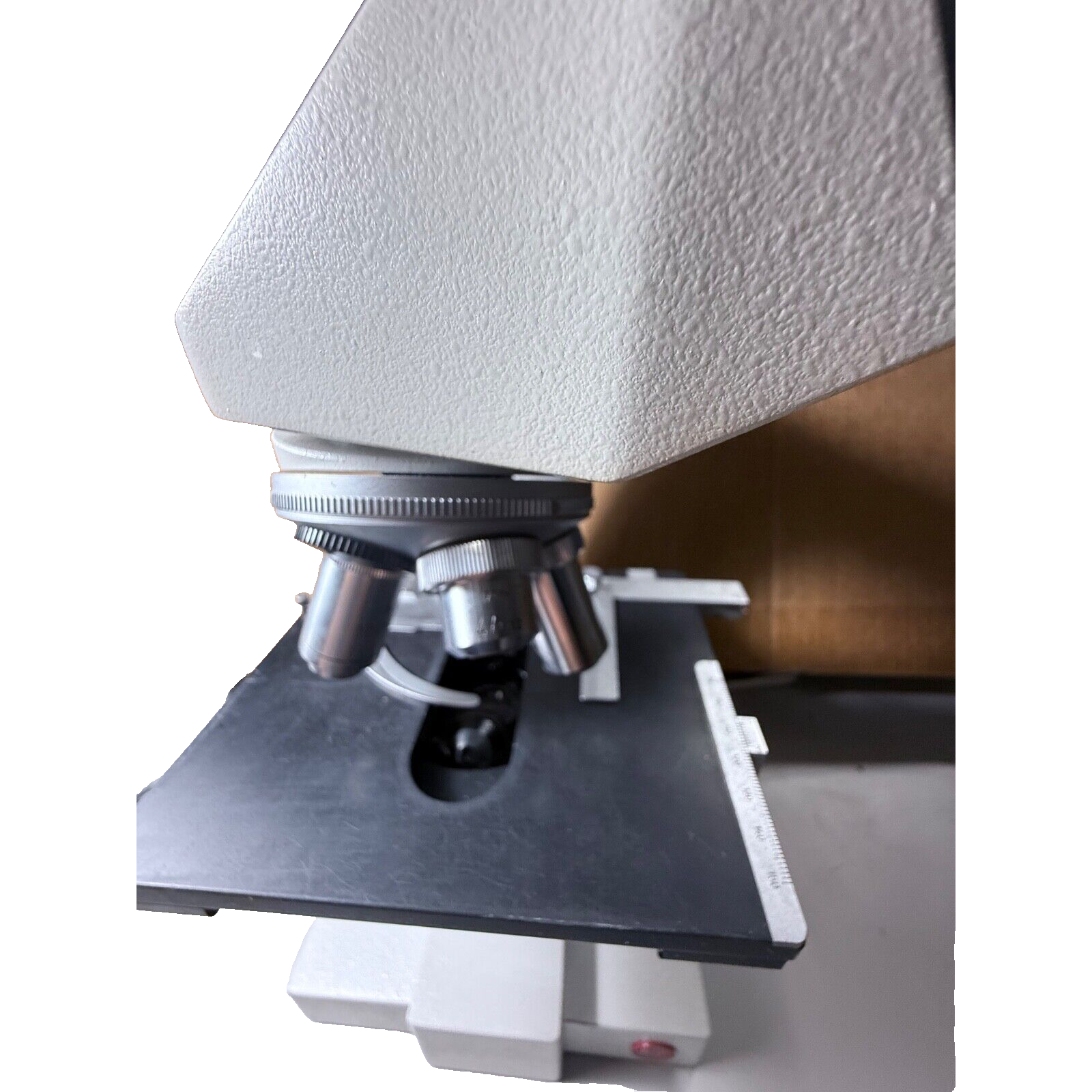 Leitz SM-LUX Microscope 020-446 024. TESTED
