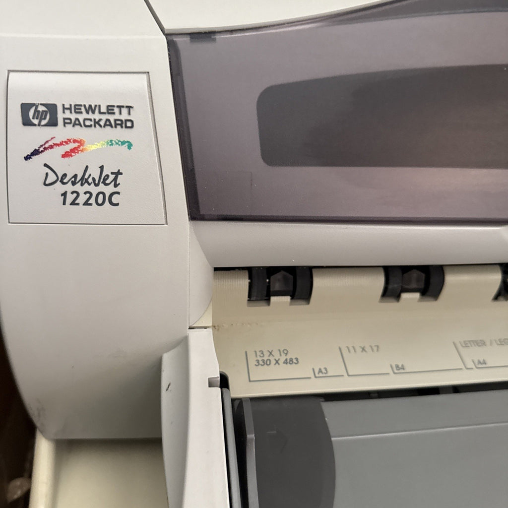 Tested HP DeskJet 1220C Professional Series Wide Format Inkjet Printer