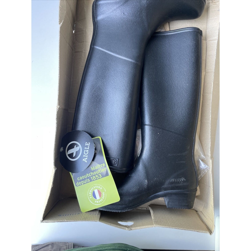 Aigle Miss Juliette S Black/Satin Women's Size 6
